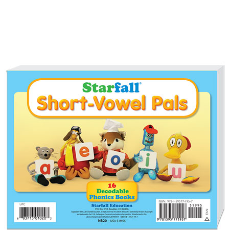Set of 16 Short-Vowel Books