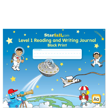 Level I Reading and Writing Journal - Block Print