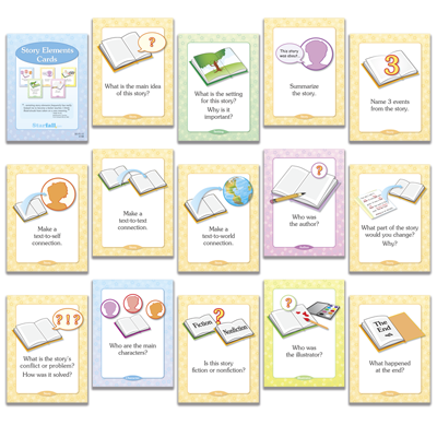 Detailed view of Story Elements Cards