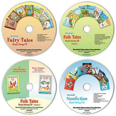 Detailed view of Set of 4 Read-Along CDs