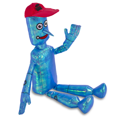 Detailed view of Tin Man