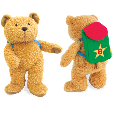 Detailed view of Backpack Bear