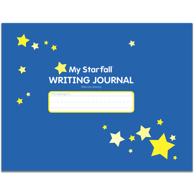 Detailed view of My Starfall Writing Journal