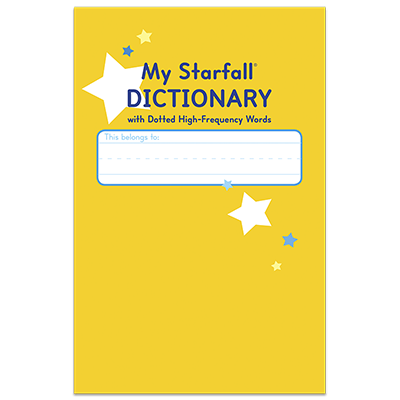 Detailed view of My Starfall Dictionary
