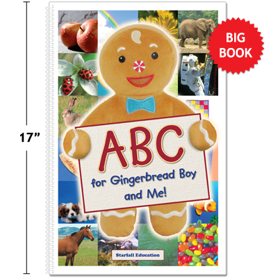 Detailed view of ABC for Gingerbread Boy and Me! Big Book