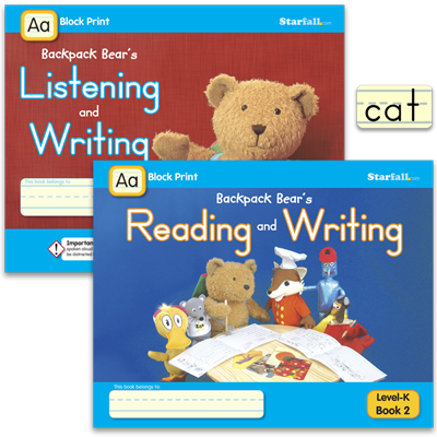 Detailed view of Level-K Practice Books - Block Print