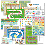 Backpack Bear's Math Game Set