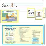 Sentence Strips, Cards & Cover Cards for Backpack Bear's Predecodable Books